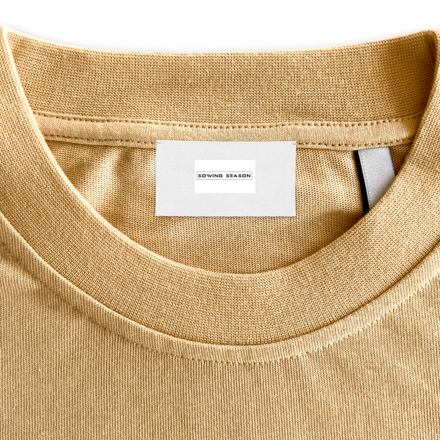 CLEAN Custom Neck Label.