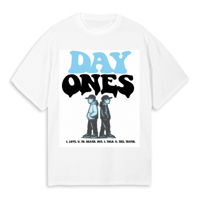 ILYT White Oversized Tee.