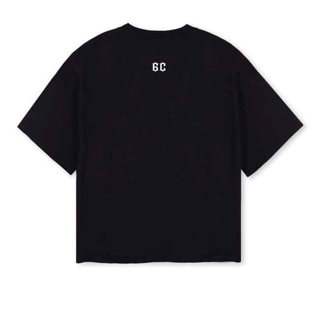 BTPBB Black Oversized Boxy Tee.