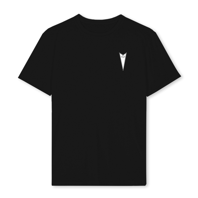 HEAVEN Black Regular Tee.