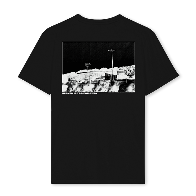 HEAVEN Black Regular Tee.