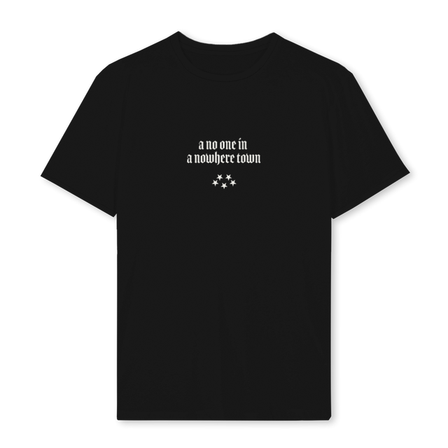ANOONE Black Regular Tee.