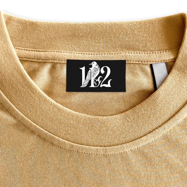 BRND ONETWELVE Custom Neck Label.