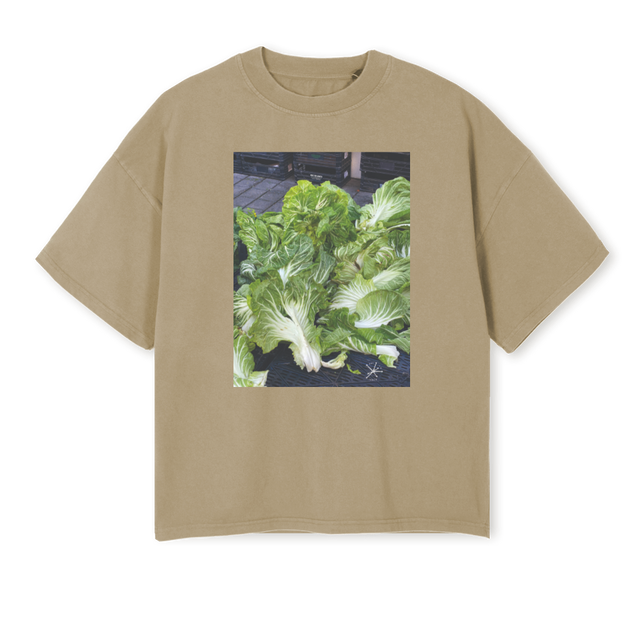 CABAGE OTL Vintage Dune Oversized Boxy Tee.