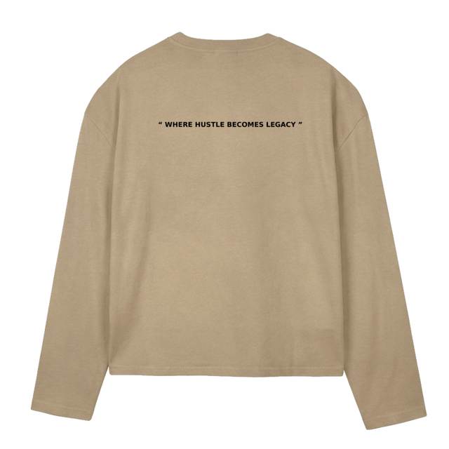 GOOFY  Vintage Dune Oversized Boxy LS Tee.