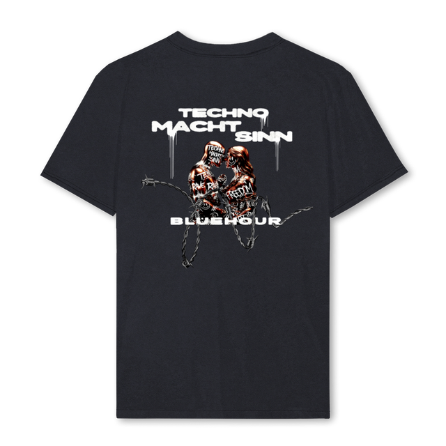 BHCHAIN Vintage Black Regular Tee.
