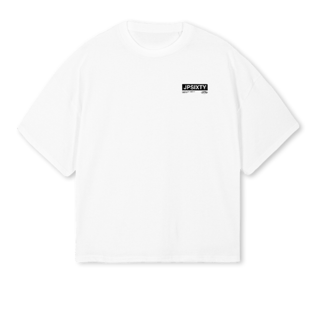 DECONSTRUCTEDSHIRT White Oversized Boxy Tee.