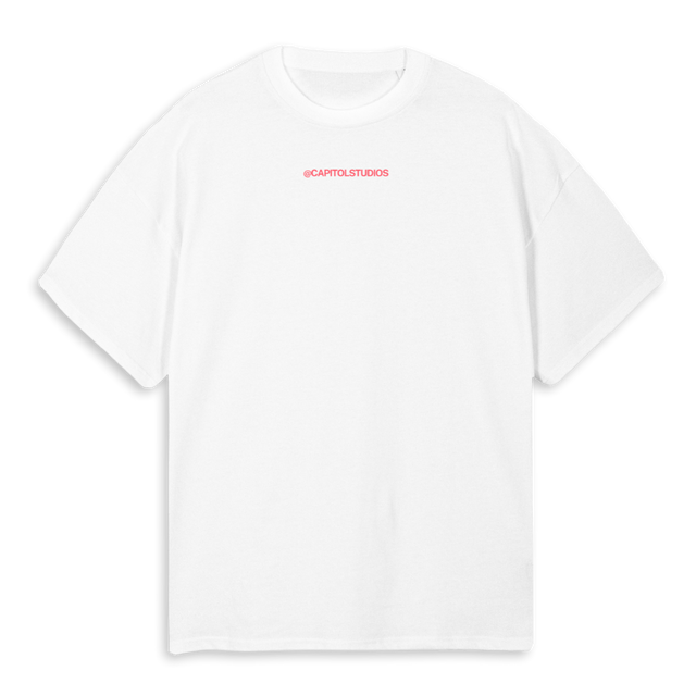 PRIMERO COFEE White Oversized Tee.