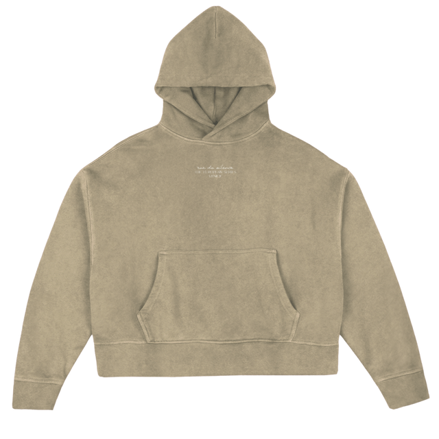 VENICE Vintage Dune Oversized Boxy Hoodie.