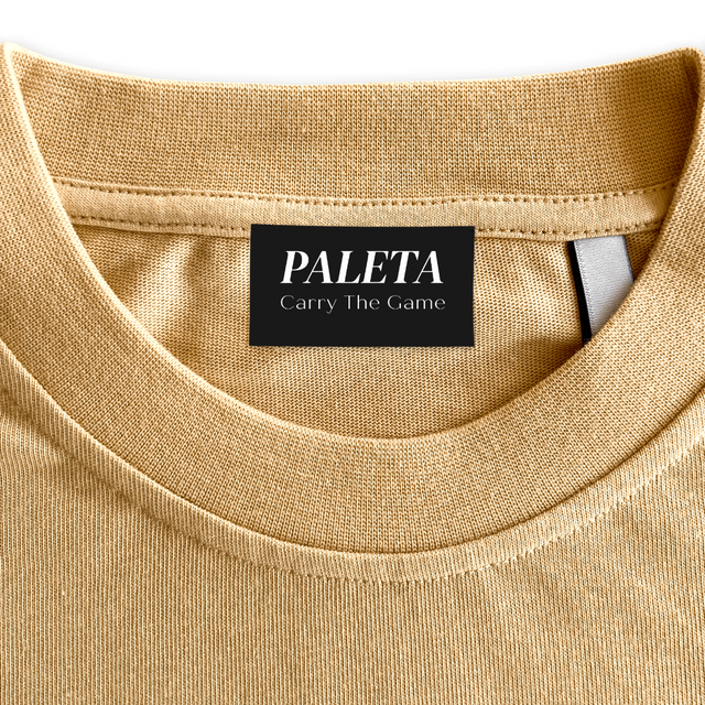 PALETA Custom Neck Label.