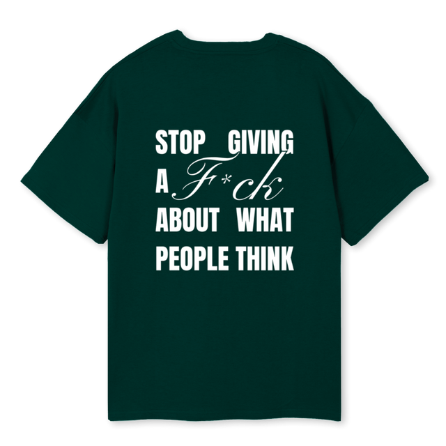 FUCK Wild Green Oversized Tee.
