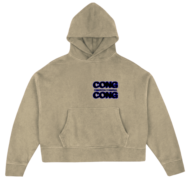 PROVTRYCK LUVA Vintage Dune Oversized Boxy Hoodie.