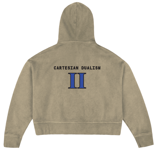 PROVTRYCK LUVA Vintage Dune Oversized Boxy Hoodie.