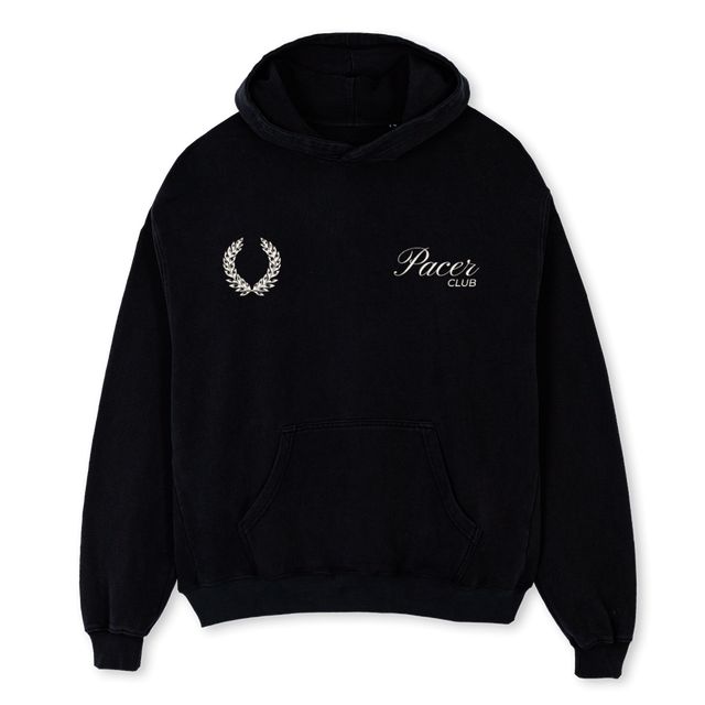 PACER PXP Black Oversized Hoodie.