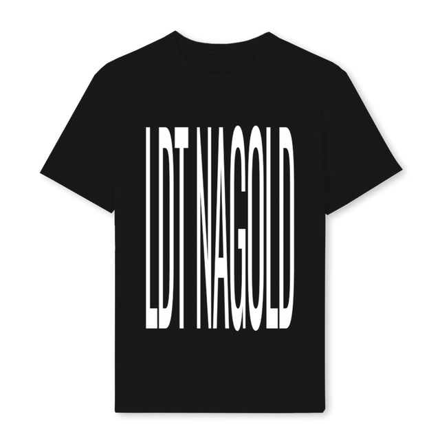 LDT BOLDTSHIRT Black Regular Tee.
