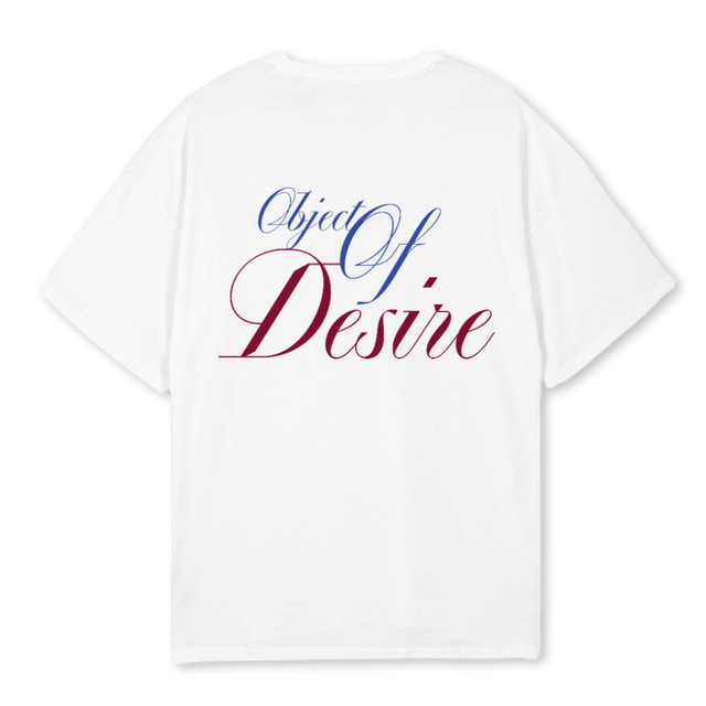 DESIRE TSH White Oversized Tee.