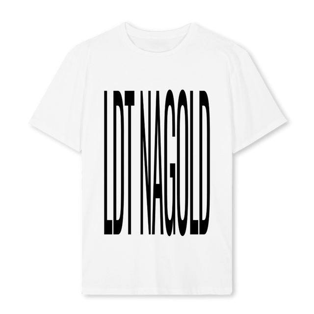 LDT BOLDTSHIRTW White Regular Tee.
