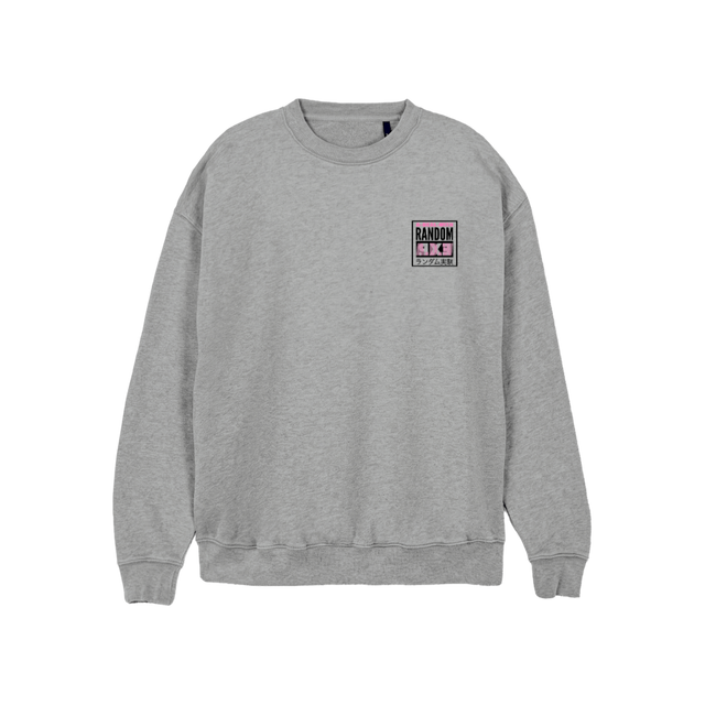 ADWXRNDMFUGU_GM Grey Marl Regular Crewneck Sweater.