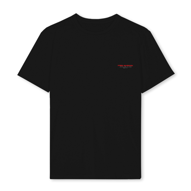 FRGLHUMAN TSH Black Regular Tee.