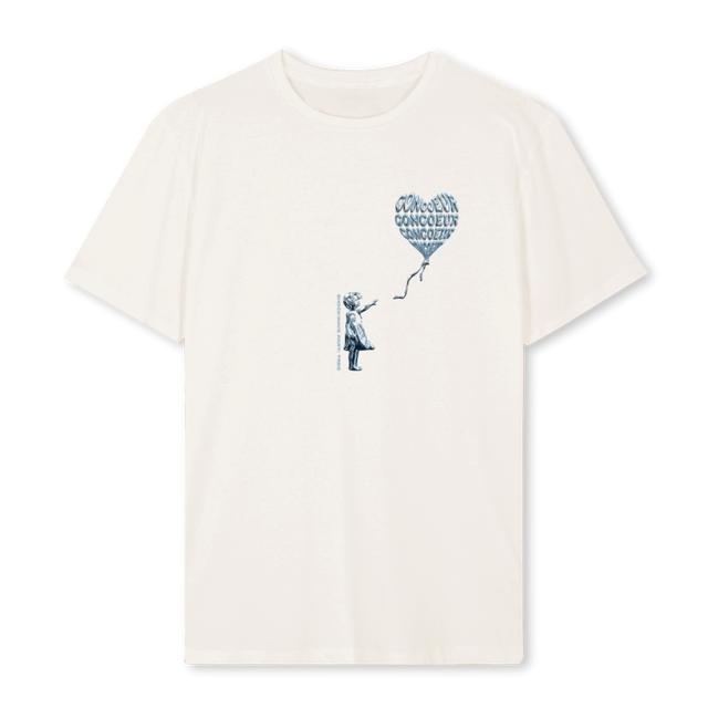 WAVEPARTTRESSHIRT Vintage White Regular Tee.