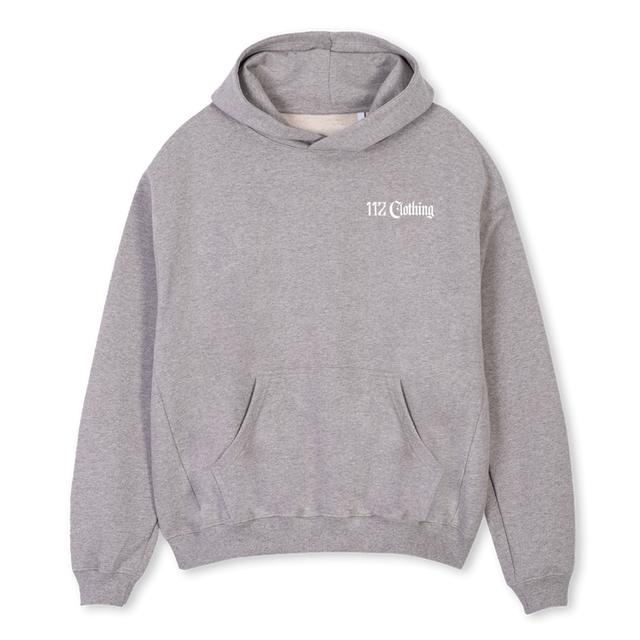 GRY Grey Marl Oversized Hoodie.