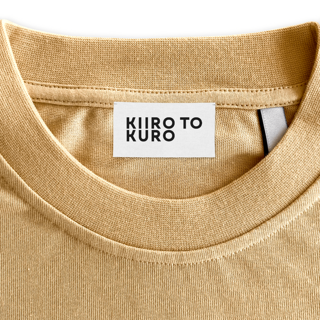 KIIRO TO KURO Custom Neck Label.
