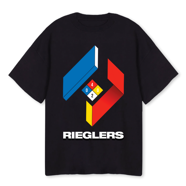 CUBERGL Black Oversized Tee.
