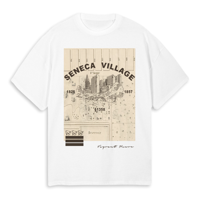 SENECAVILLAGEOSTEE White Oversized Tee.