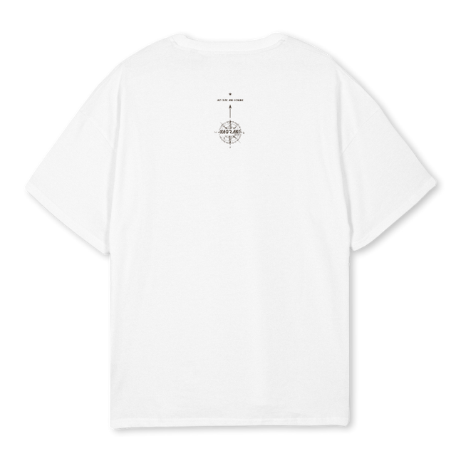 SENECAVILLAGEOSTEE White Oversized Tee.