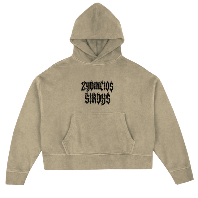 ZS  Vintage Dune Oversized Boxy Hoodie.