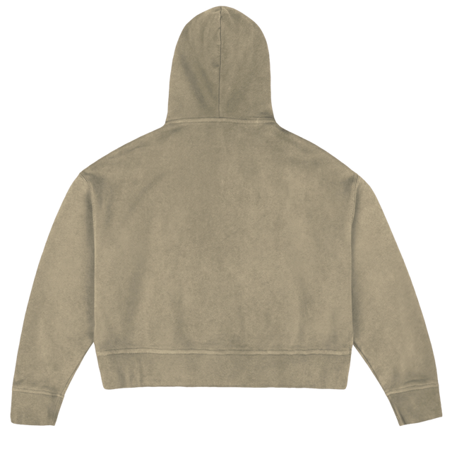 ZS  Vintage Dune Oversized Boxy Hoodie.