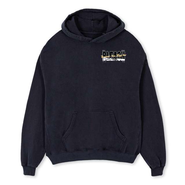 CAPTAIN FIFTH DIV Vintage Black Oversized Hoodie.