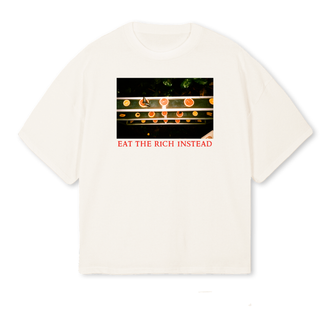 BUTTERGAB_VW Vintage White Oversized Boxy Tee.