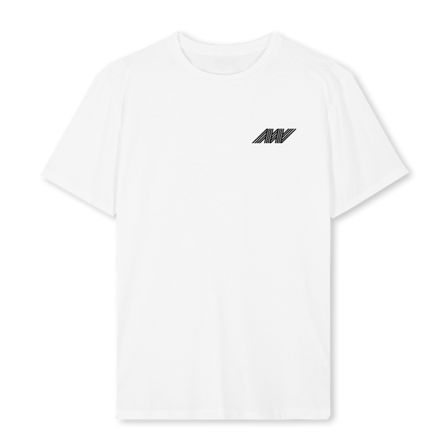 MOTUS VIVAT White Regular Tee.