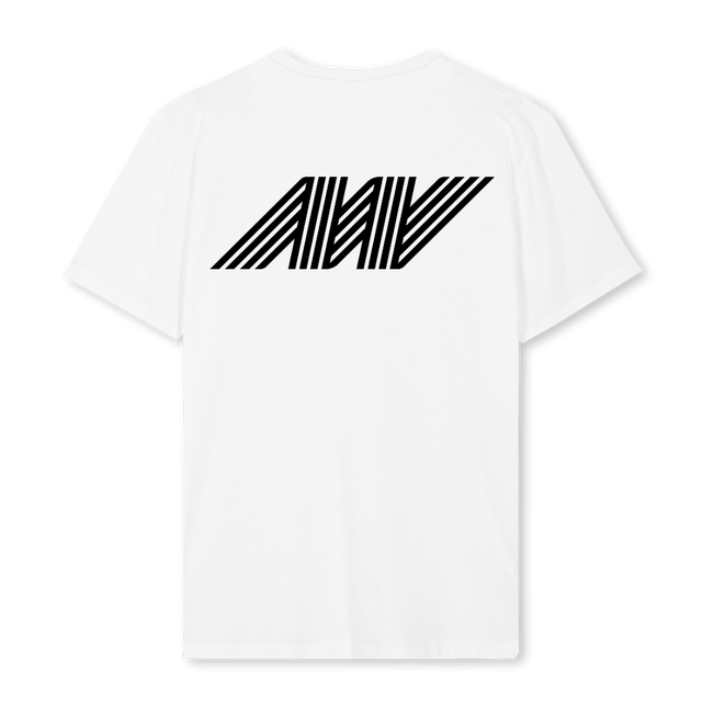 MOTUS VIVAT White Regular Tee.