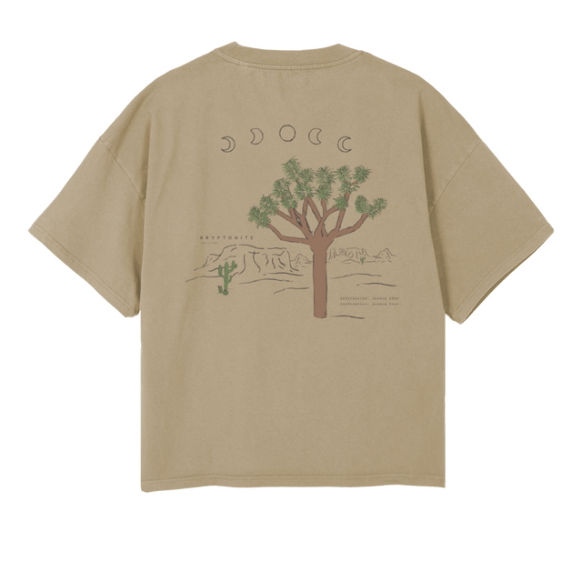 KCD JT Vintage Dune Oversized Boxy Tee.