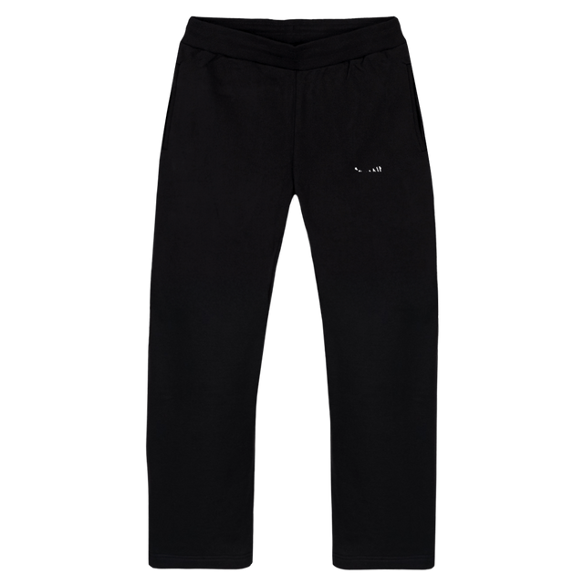 BROOKLYNSLSWEATPANTS Black Straight-Leg Relaxed Sweatpants.
