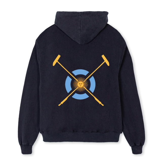 BLACKH Vintage Black Oversized Hoodie.
