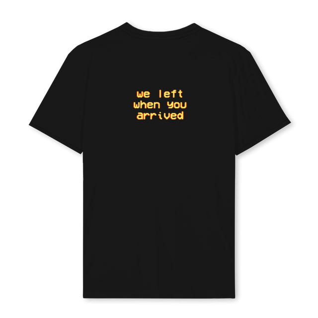 WELEFT Black Regular Tee.