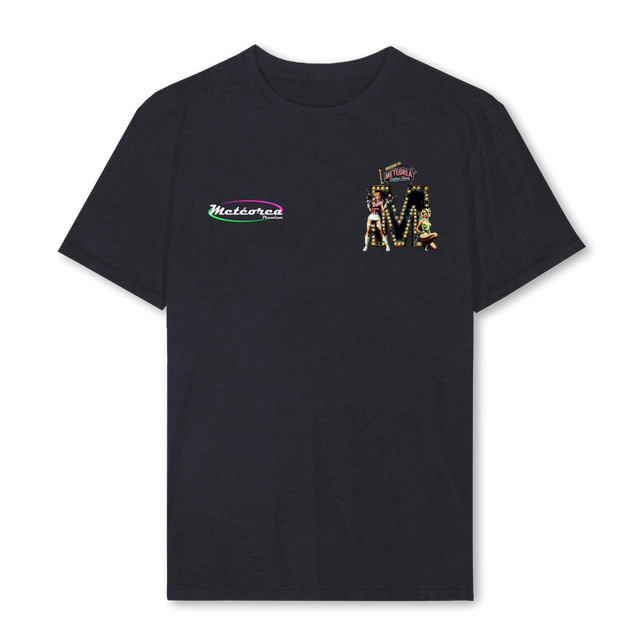 OASISBLACK Vintage Black Regular Tee.