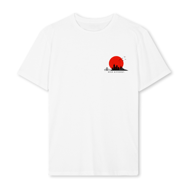 TSHIRTMUV  INVERN White Regular Tee.