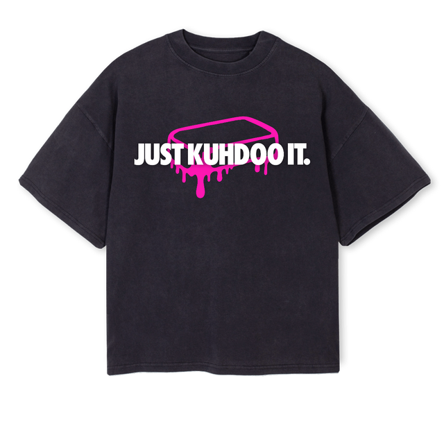 JKIPNB Vintage Black Oversized Boxy Tee.