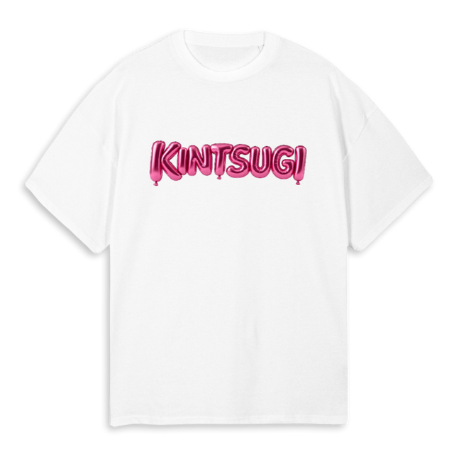 KINTSUGI BLN White Oversized Tee.
