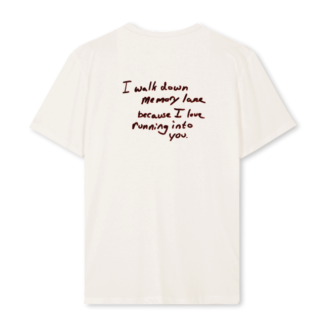 MEMORY Vintage White Regular Tee.