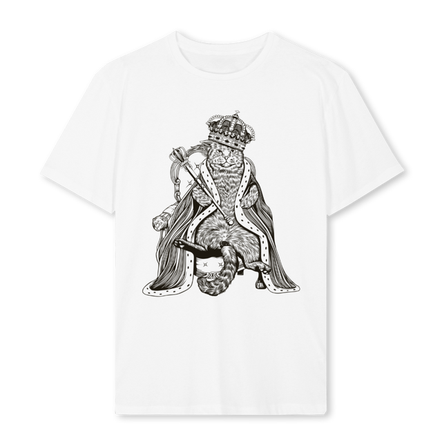 CATWHITE White Regular Tee.