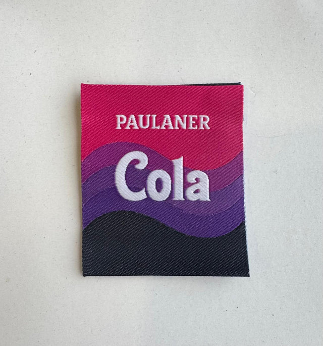 PAULANER COLA Custom Neck Label.