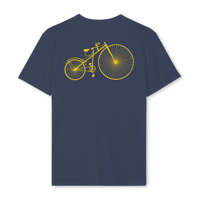 BICICLETA Navy Blue Regular Tee.