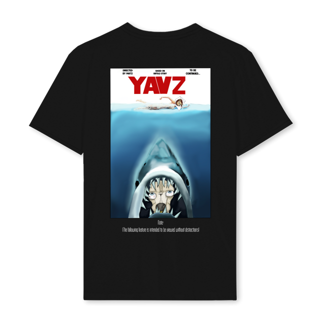 MOVIEFOUR Black Regular Tee.