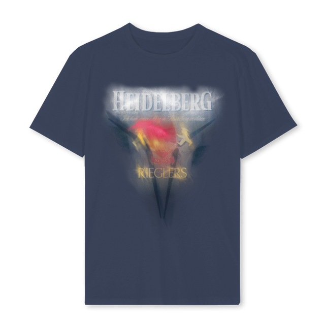 HEIDELFITBOXBETA Navy Blue Regular Tee.