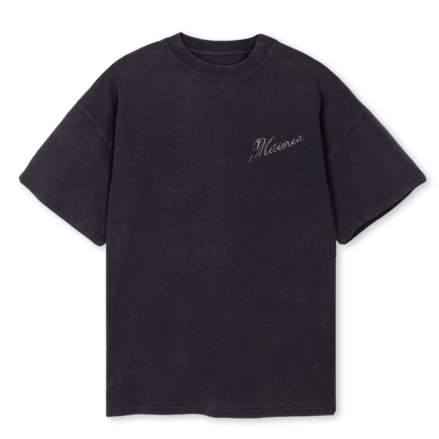 FRAMEDTWO Vintage Black Oversized Tee.